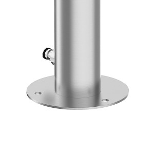 GardWell Wasserzapfstelle Comfort Round Edelstahl 93 cm x 5 cm