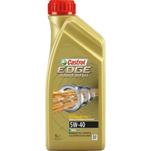 Castrol Edge Turbo Diesel 5W-40 Motoröl, 1 Liter Flasche.