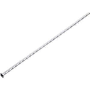 Chrombeschichtetes Kupferrohr, Ø 10 mm, Länge 500 mm, für Sanitärinstallationen.