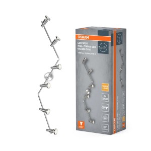 Osram Deckenleuchte LED-Spot GU10 2,6W 2700K 119,8 cm x 9 cm x 18,8 cm