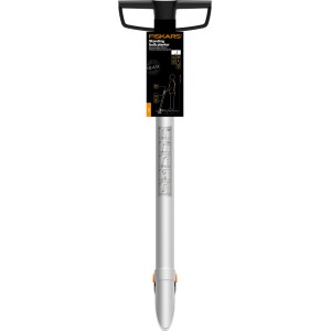 Fiskars Xact Blumenzwiebel-Pflanzer aus Aluminium, Gartenhandgerät zum Pflanzen von Zwiebeln.