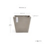 Ecopots Pflanztopf Rotterdam Braungrau 30 cm_3