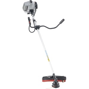 AL-KO Benzinmotorsense BC 330 B mit Bike-Griff und verstellbarem Fadenkopf.