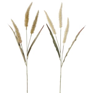 Boltze Dekozweig, 94cm, in Braun- und Beigetönen, ideal als Geschenkartikel und moderne Dekoration.