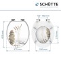 Schütte WC-Sitz Balance mit Holzkern, Absenkautomatik und Zen-Motiv.