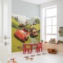 Komar Vliesfototapete Cars Camping, 200x280 cm, im Kinderzimmer.