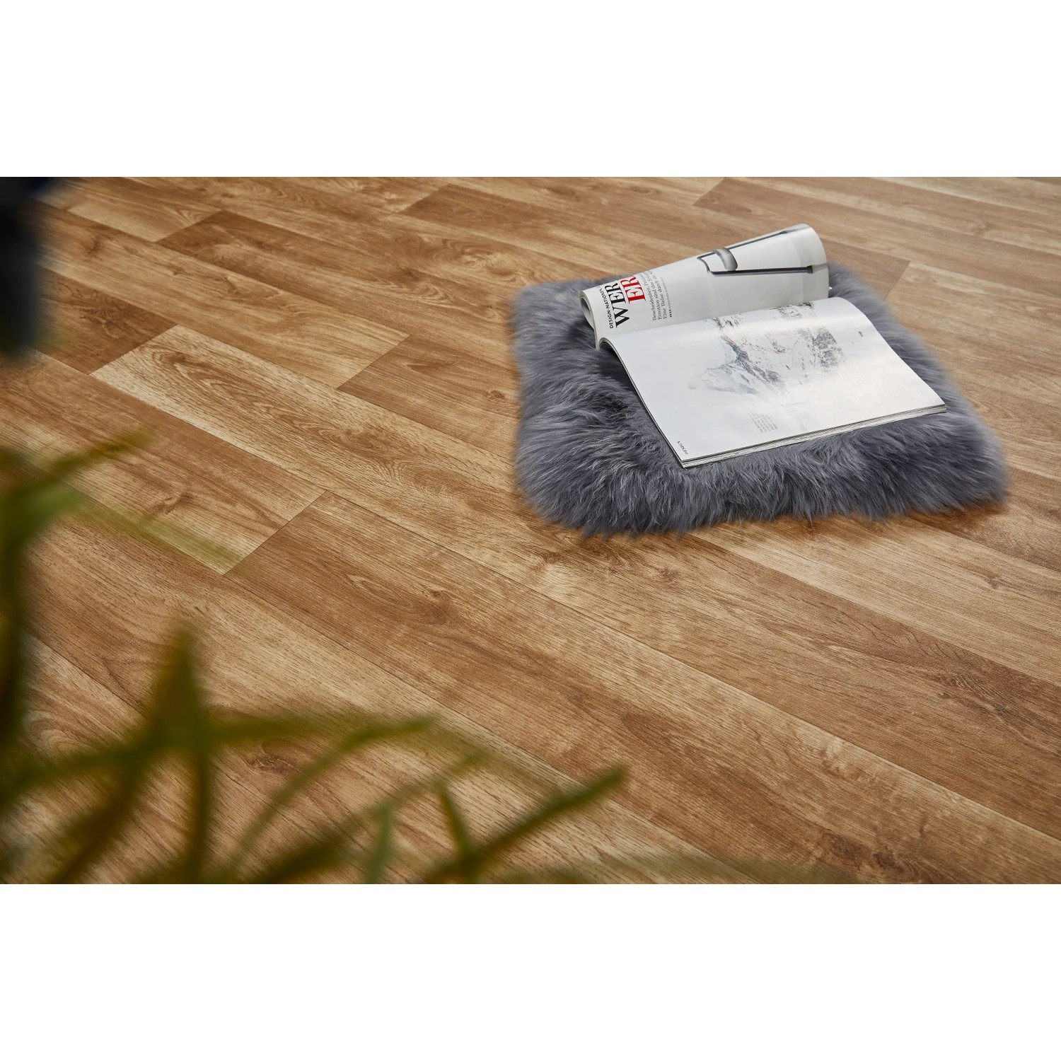 Obir Pvc Andiamo PVC-Belag Holzoptik 535 Giant 300 cm Braun Meterware kaufen bei OBI