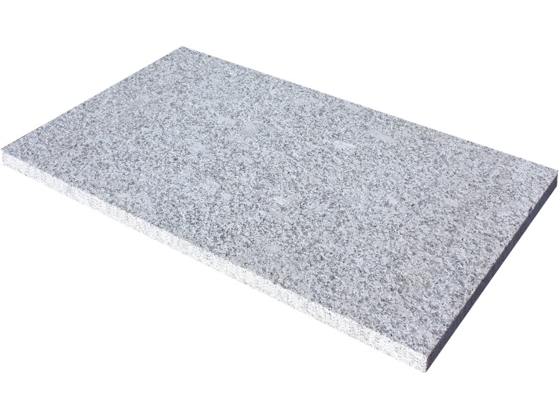 Häusler Naturstein Granit Platte Hellgrau 60 cm x 35 cm x 3 cm kaufen