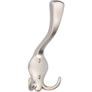 Siro Huthaken 703 Metall Nickelfarbig Matt Lochabstand 32 mm