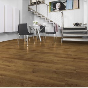 Kaindl Laminat Poseidon Medeira Oak, wasserfest, im Wohnraum verlegt.