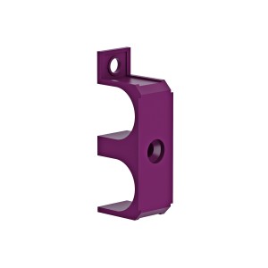 System 11 Rohrschelle (5er-Pack), violett, zur sicheren Rohrbefestigung.