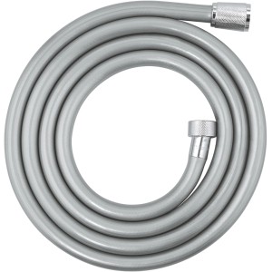 Grohe Brauseschlauch, knickfest, 200 cm, Chrom. Flexibler Duschschlauch für mehr Komfort beim Duschen.