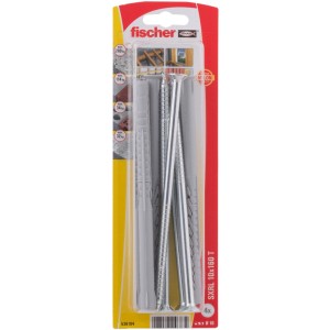 Fischer Langschaftdübel SXRL 10x160 T mit Senkkopfschraube 4 Stk