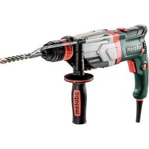 Metabo Multihammer UHEV 2860-2 mit Bohrer und Zusatzhandgriff, im Koffer, für Bohr- und Meißelarbeiten.