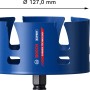 Blaue Bosch Expert Lochsäge Construction Material, Ø 127 mm, Tiefe 60 mm.