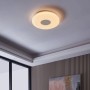 Weiße Eglo LED-Deckenleuchte Lanciano-Z, Ø 56cm, smarte Connect.Z Leuchte für stimmungsvolles Licht.