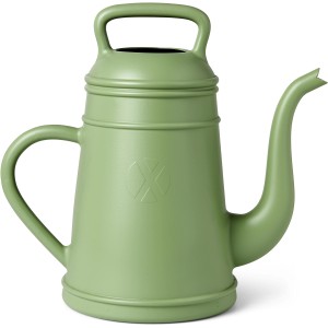 Grüne Capi Gießkanne Lungo, 8 l, aus robustem Kunststoff für Innen- und Außenbereich.