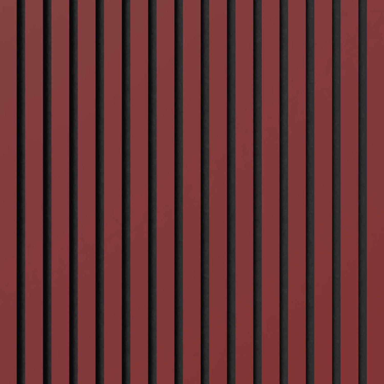 Akustikpaneel Muster Linoleum Salsa, schwarz/rot, für Wand- und Deckenverkleidung.