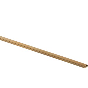 D-Line Kabelkanal 16x8 mm in Holzoptik, 2 m Länge zur dezenten Kabelführung im Innenbereich.
