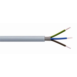 Mantelleitung NYM-J 3 x 1,5 Grau 10 m
