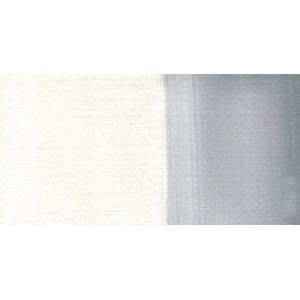 Lukas Studio Ölfarbe Deckweiß: Farbauftrag auf Leinwand, Detailaufnahme.