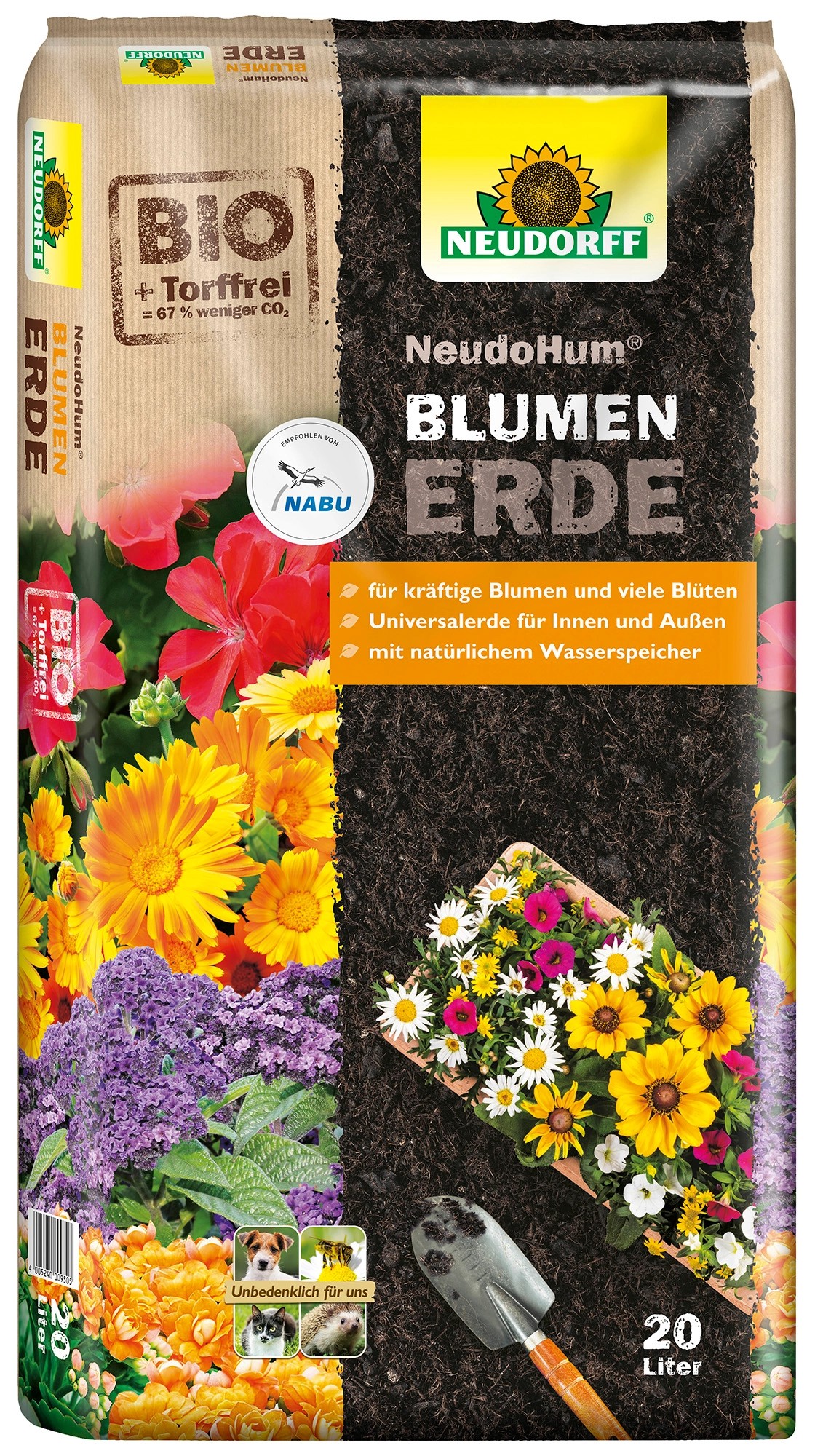 Neudorff NeudoHum BlumenErde 20 l kaufen bei OBI
