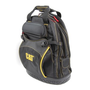 Cat Werkzeugrucksack 45 cm Professional in Schwarz-Gold, robuste Arbeitstasche für Profis.