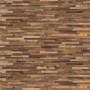 Komar Vlies Fototapete Chalet, 200x250 cm, mit Holzpaneel-Optik in Braun- und Beigetönen.