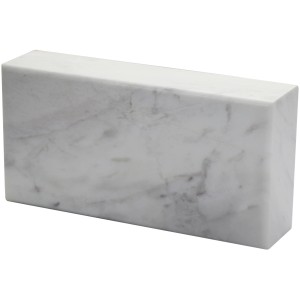 Naturbaustein Crystal Collection Nature Touch Ariston Marble, weißer Marmor für Glasbaustein-Wand.