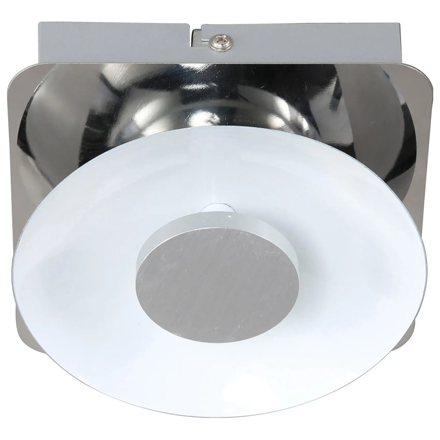 WOFI Action Wandleuchte, 1-flammig, Matt Nickel, 5W LED, 3000K, 400 Lumen