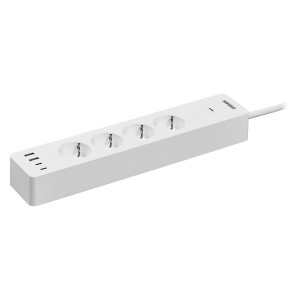 Osram Smart-WiFi-Steckdosenleiste Multipower 31,5 x 6,2 x 4 cm Weiß
