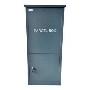 Jet-Line Paketbox XXL aus Metall Anthrazit Paketbriefkasten Abschließbar 99.5 cm