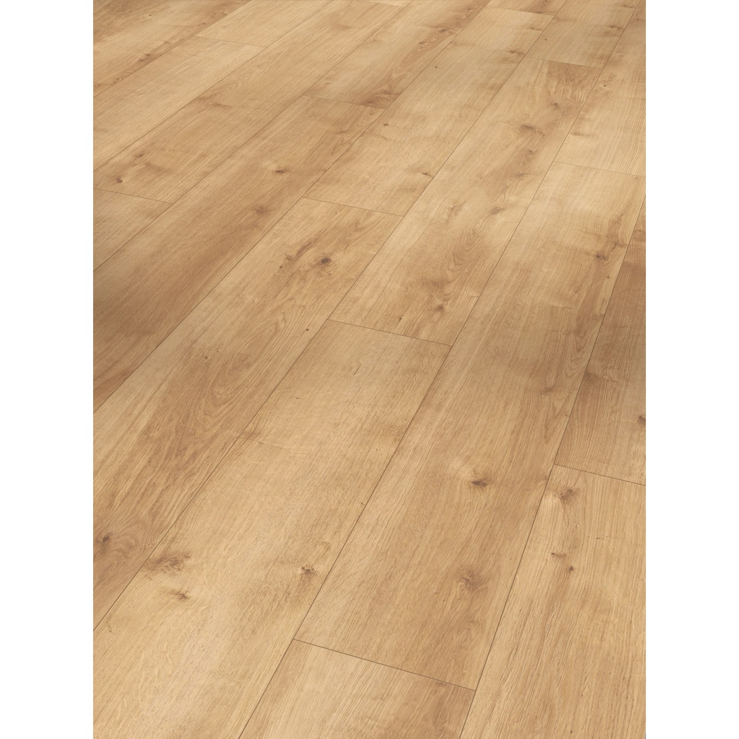 Parador Designboden Landhausdiele Modular One Eiche Pure Natur, Klick-Vinyl in Holzoptik.