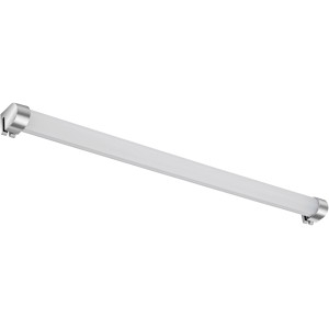 Briloner LED Spiegelleuchte, 1-flammig, Chrom, neutralweißes Licht für Bad und Spiegel.