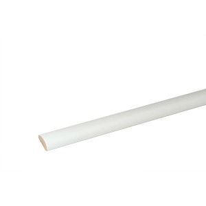 FN Neuhofer Viertelstab Buche Weiß Lackiert 18 x 18 x 2.400 mm