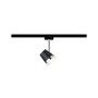 Paulmann URail LED-Spot Cone, schwarz matt/chrom, an Schienensystem. Flexibel ausrichtbar.