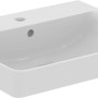Ideal Standard Connect Air Waschtisch, 55x46 cm, weiß mit Hahnloch und Überlauf.