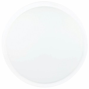 Weiße, runde Ritos LED-Feuchtraumleuchte mit Sensor, 24 W. Geeignet für Bad & Keller.