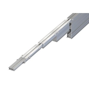 Kopplungsprofil 300 mm für Ecofix Aluprofile zur Verlängerung von Terrassendielen Unterkonstruktionen.