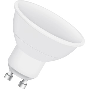 Osram GU10 LED-Leuchtmittel, 4,2 W, Warmweiß, 250 lm, EEK: G, 5,6 x 5 cm.