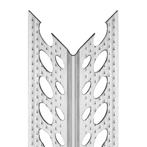 Alu-Eckschoner für Gipskarton ca. 23,5 mm x 23,5 mm x 2500 mm