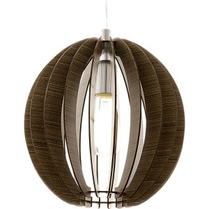 Eglo Pendelleuchte Cossano Braun Ø 30