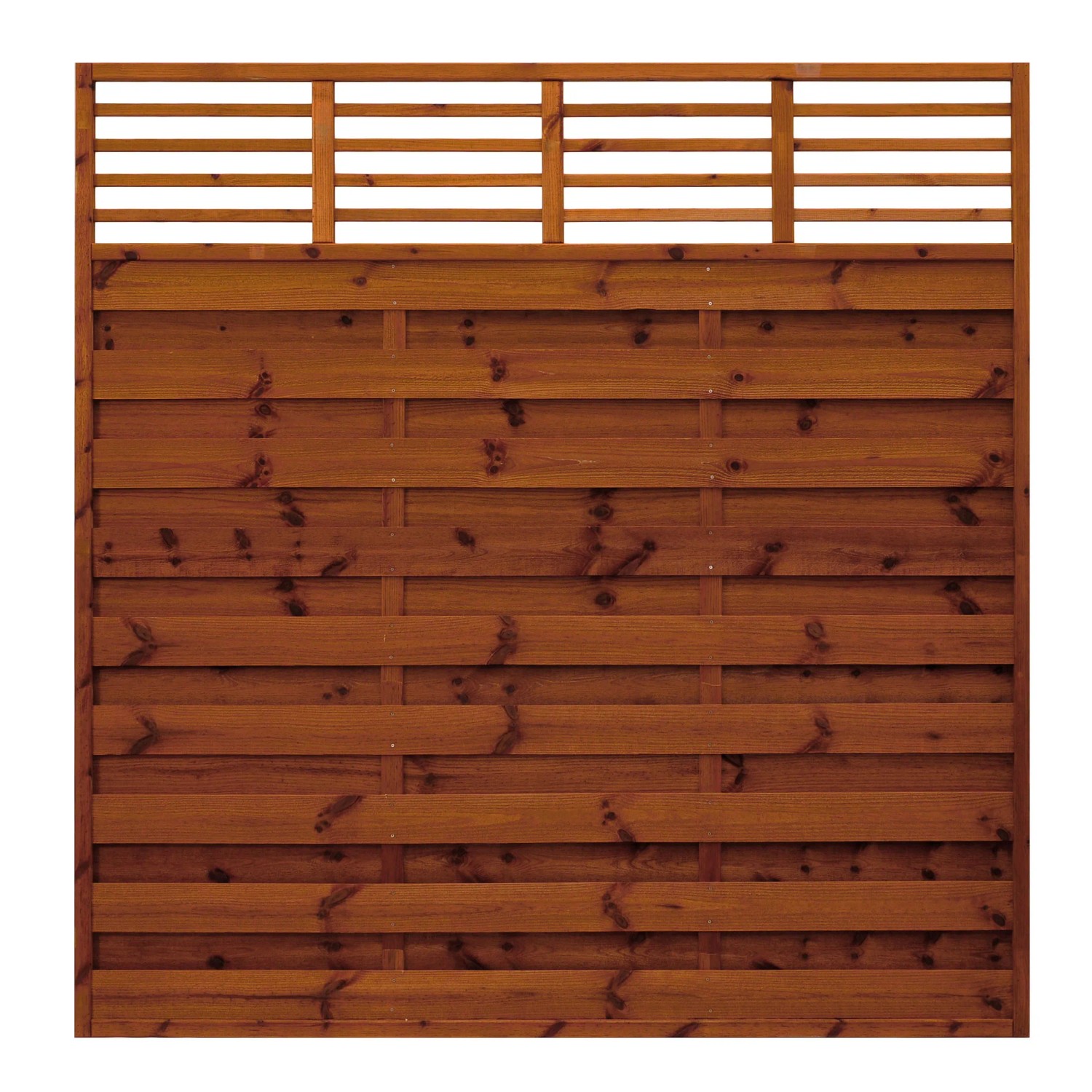 Sichtschutzzaun Element Bern Kdi Braun 180 cm x 180 cm kaufen bei OBI