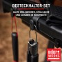 Weber Gasgrill Zubehör: Besteckhalter-Set für Grillbesteck wie Grillzange und Wender.