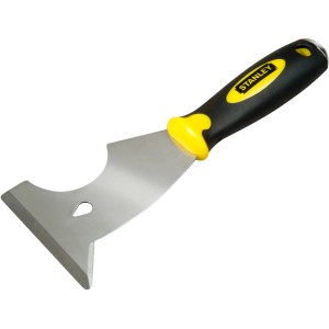 Stanley Multifunktionsspachtel 0-28-206 mit Bi-Material Handgriff und Metallkappe.