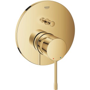 Grohe Essence Einhand-Wannenbatterie Cool Sunrise für Unterputzmontage.