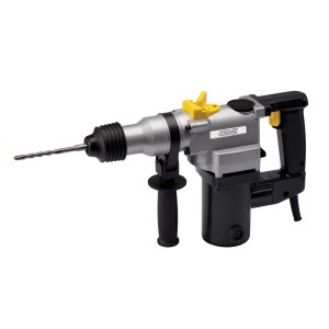 CMI Bohrhammer 850 W mit Bohrer und Zusatzhandgriff für Beton-, Holz- und Stahl-Arbeiten.