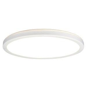 Rundes, weißes E2 Elektro LED-Panel Twice Up&Down, 24W, für Wand- und Deckenmontage.