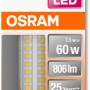 Osram GU10 LED Leuchtmittel, 7,5W, warmweiß, dimmbar. Kompakte LED Lampe für den Innenbereich.