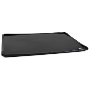 Schwarzer Eurobox-System Deckel (60x40 cm) für Aufbewahrungsboxen.